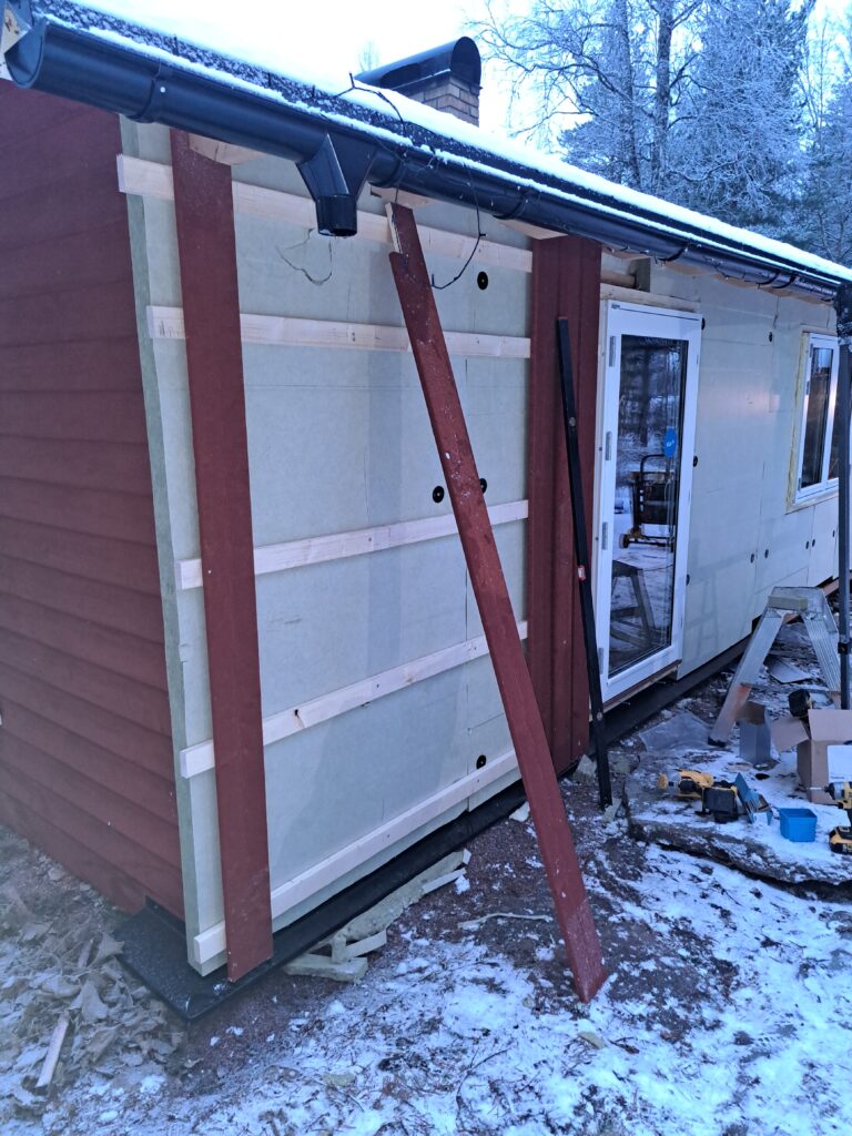 Takbyte takläggare isolering fasad stöllet sysslebäck